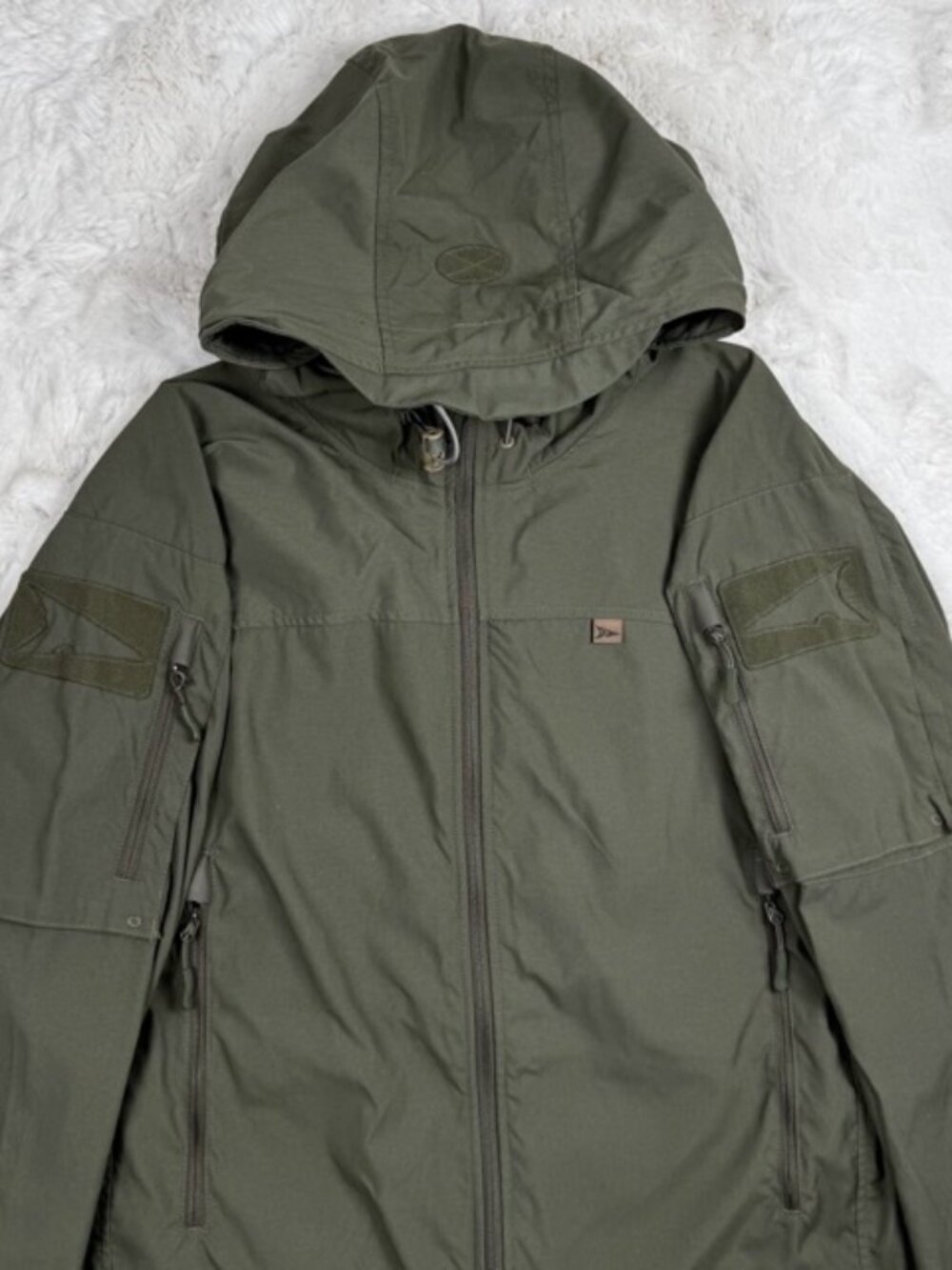 First Spear Wind Cheater Tactical Men's Jacket Green USA Made Men's Size XL